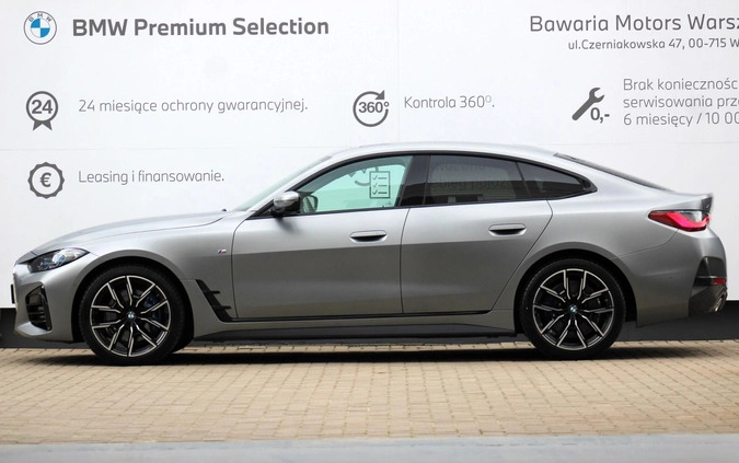 BMW Seria 4 cena 299900 przebieg: 10150, rok produkcji 2023 z Paczków małe 379